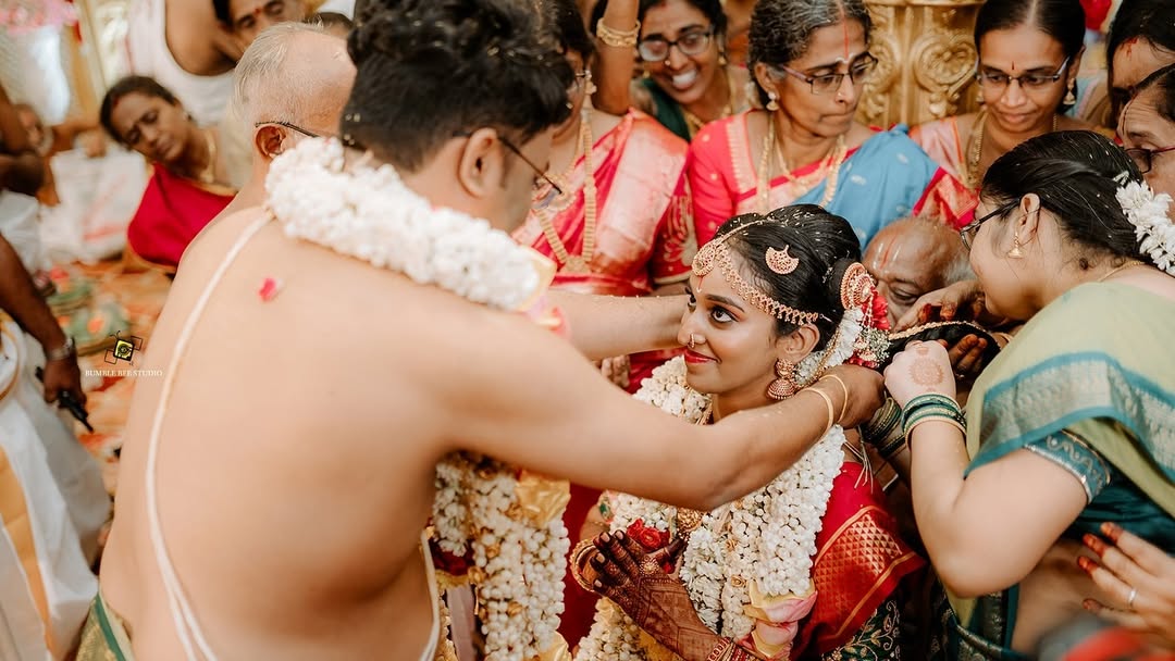 “Draped in tradition, adorned with love, and blessed by the divine”.For Premium Wedding Photogra