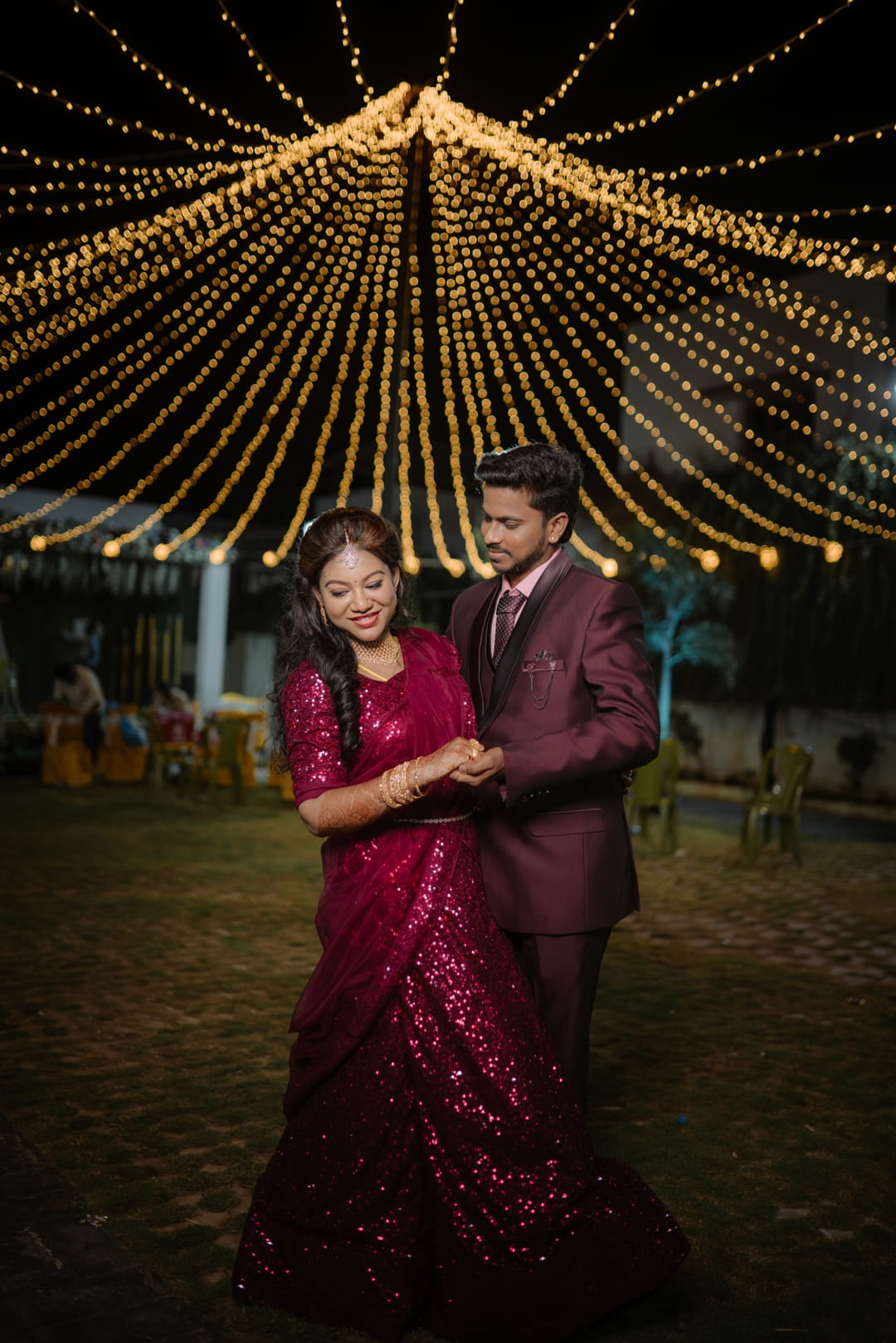 night view outdoor photoshoot